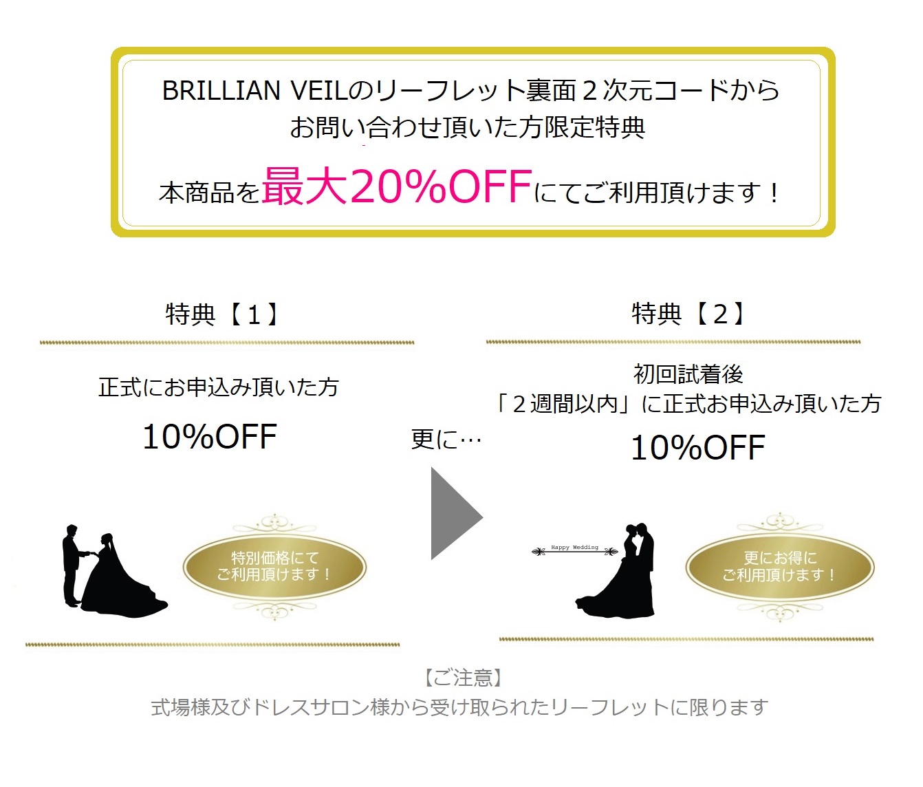 アニヴェルセル様 ご紹介特典 – BRILLIAN VEIL（ブリリアンベール 